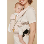Ergobaby marsupiu Omni Deluxe 0-48 luni (3,2 - 20.40) kg Cotton Natural Beige