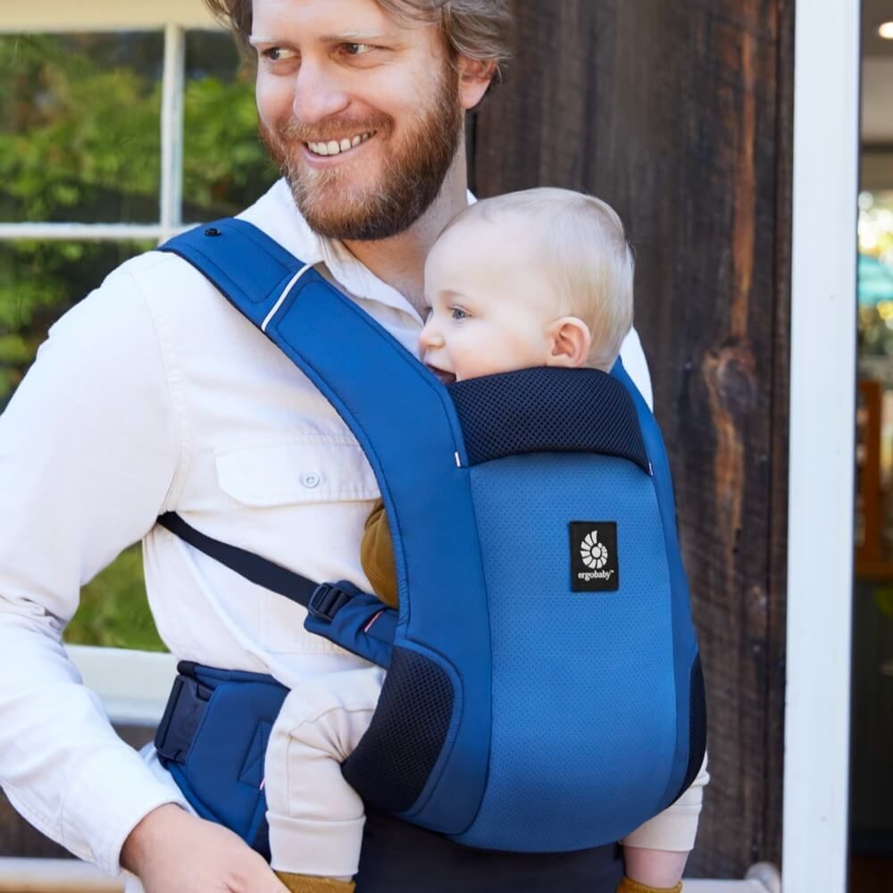 Ergobaby marsupiu AWAY 4-36 luni (5,4 - 15,9 kg) Midnight Blue Imagine secundară a produsului