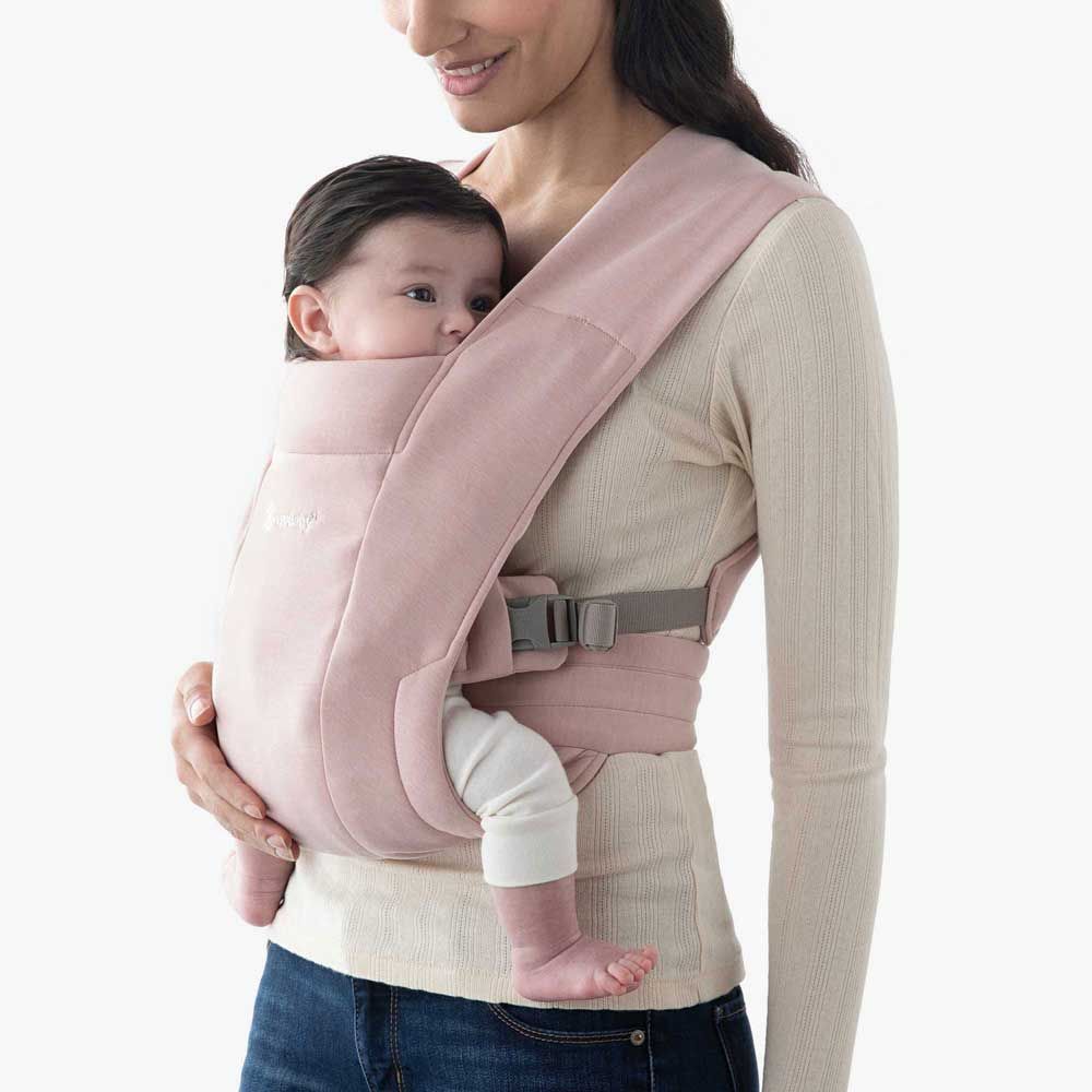 Ergobaby marsupiu Embrace 0-18 luni (3.2 - 11.3 kg) Blush Pink