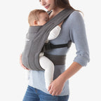 Ergobaby marsupiu Embrace 0-18 luni (3.2 - 11.3 kg) Heather Grey