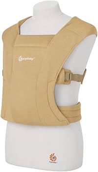 Ergobaby marsupiu Embrace 0-18 luni (3.2 - 11.3 kg) Knit Camel Imagine principală a produsului