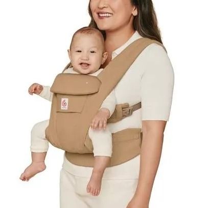 Ergobaby marsupiu Omni Deluxe 0-48 luni (3,2 - 20.40) kg Cotton Camel