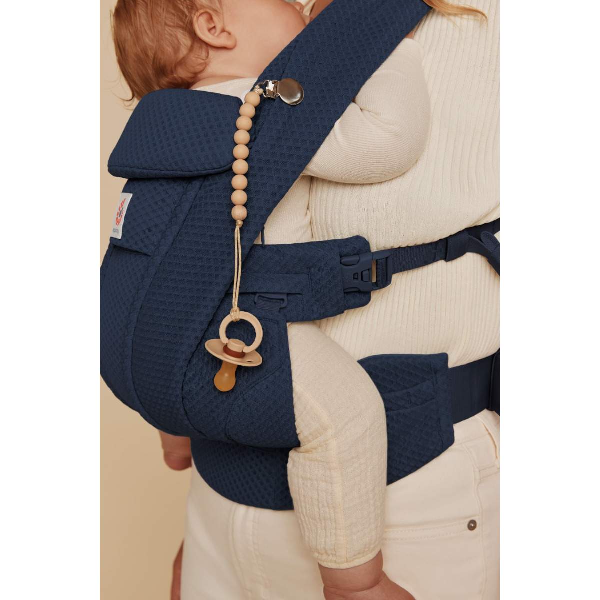 Ergobaby marsupiu Omni Deluxe 0-48 luni (3,2 - 20.40) kg Mesh Midnight Blue