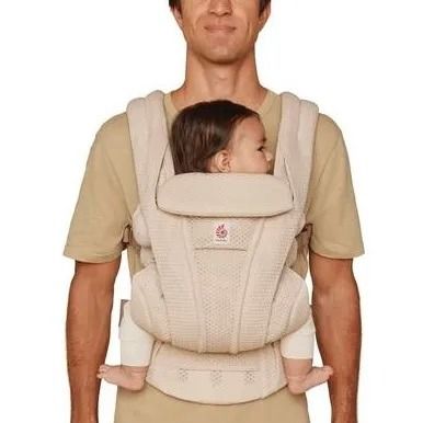 Ergobaby marsupiu Omni Deluxe 0-48 luni (3,2 - 20.40) kg Mesh Natural Beige
