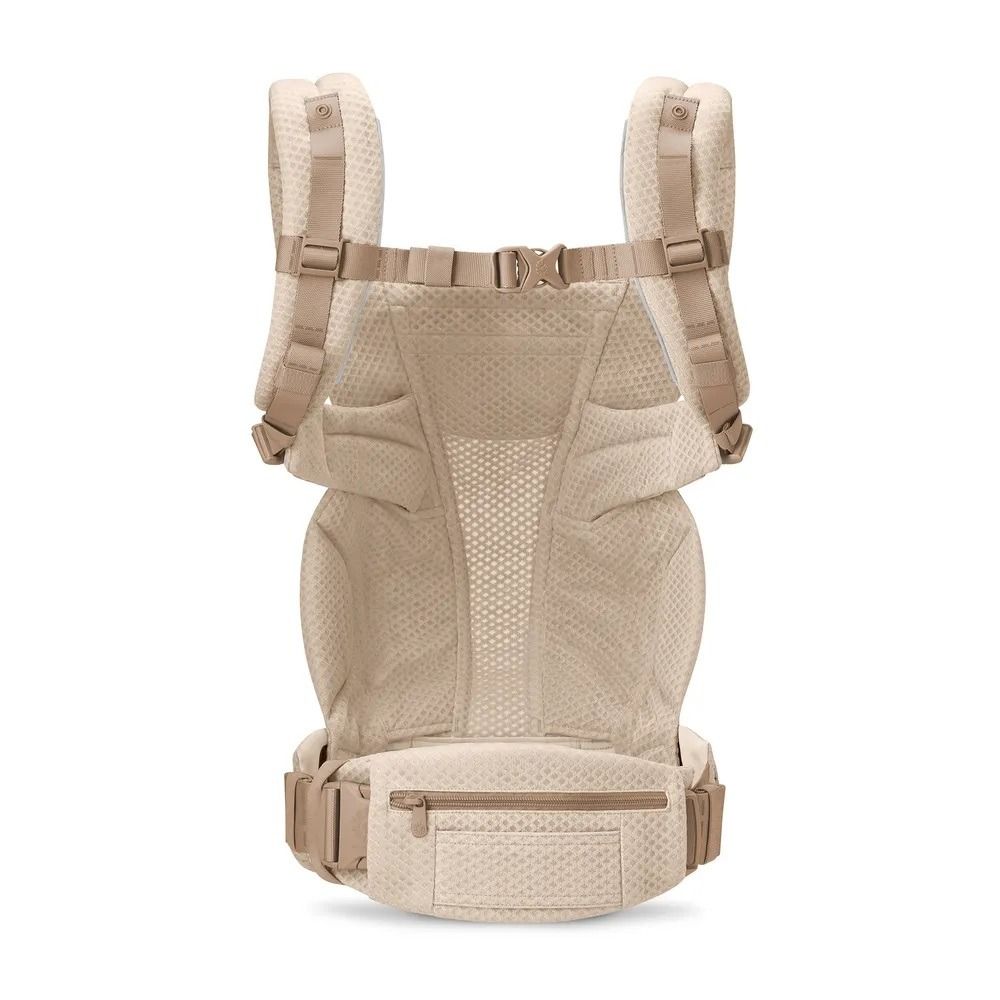 Ergobaby marsupiu Omni Deluxe 0-48 luni (3,2 - 20.40) kg Mesh Natural Beige Imagine secundară a produsului
