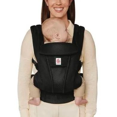 Ergobaby marsupiu Omni Deluxe 0-48 luni (3,2 - 20.40) kg Mesh Onyx Black