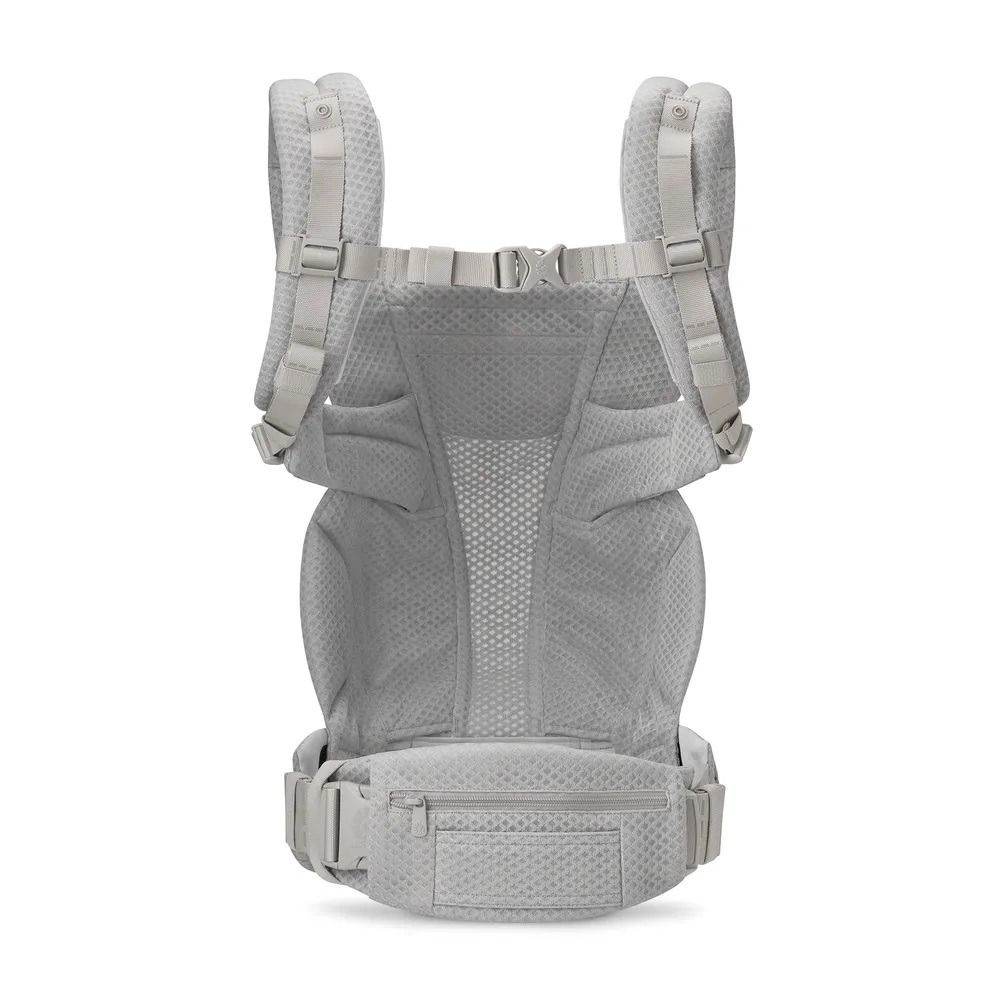 Ergobaby marsupiu Omni Deluxe 0-48 luni (3,2 - 20.40) kg Mesh Pearl Grey Imagine secundară a produsului