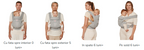 Ergobaby marsupiu Omni Deluxe 0-48 luni (3,2 - 20.40) kg Cotton Camel