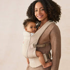 Ergobaby marsupiu Omni Lite 0-24 luni (3,2 - 15.9 kg) Mesh Natural Beige