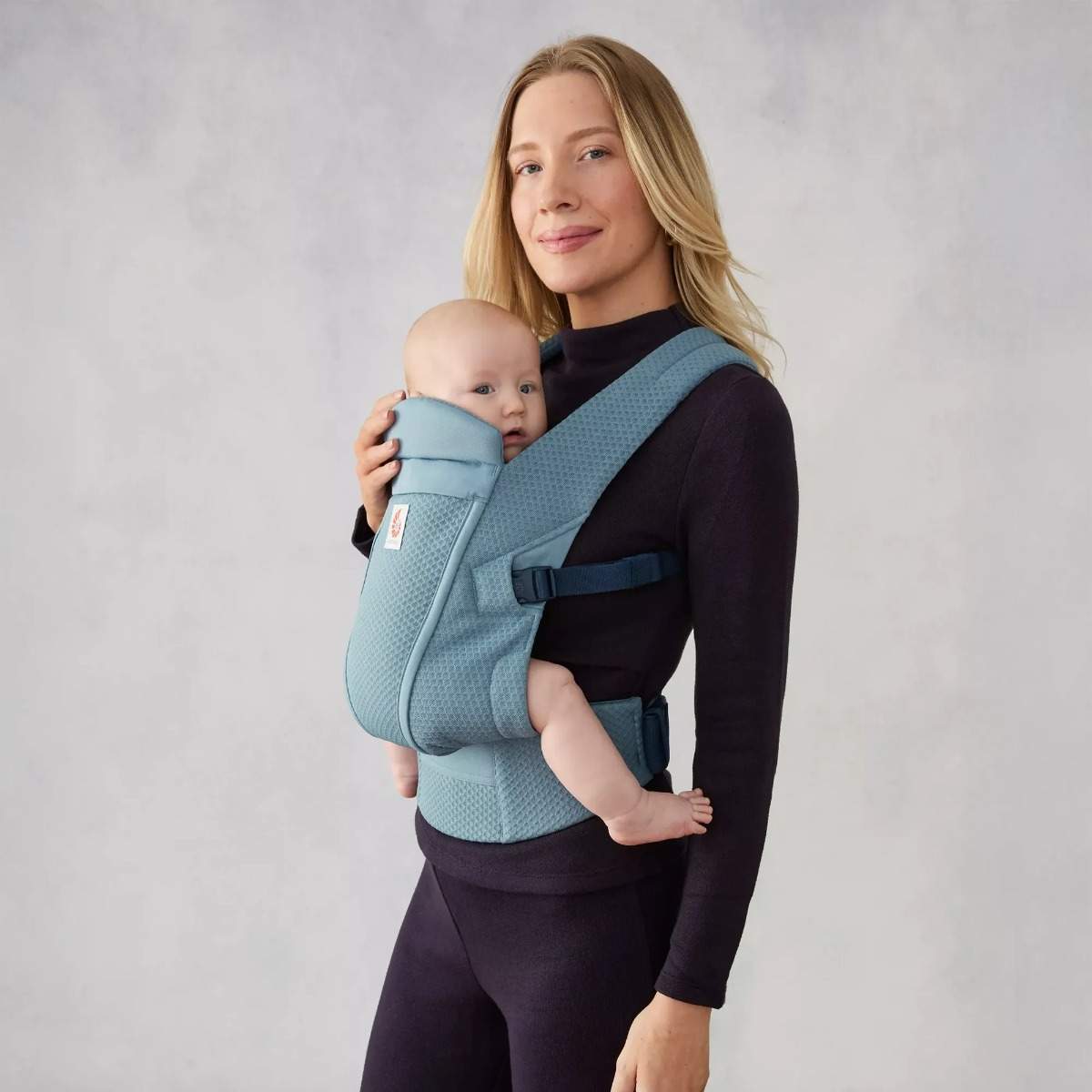 Ergobaby marsupiu Omni Lite 0-24 luni (3,2 - 15.9 kg) Mesh Slate Blue
