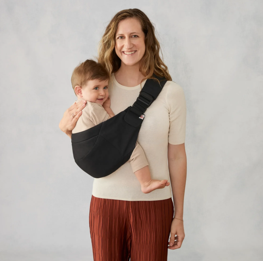 Ergobaby marsupiu Sling Toddler Ergonomic UPSIE 6-48 luni (7,7–20,4 kg) Onyx Black Imagine secundară a produsului