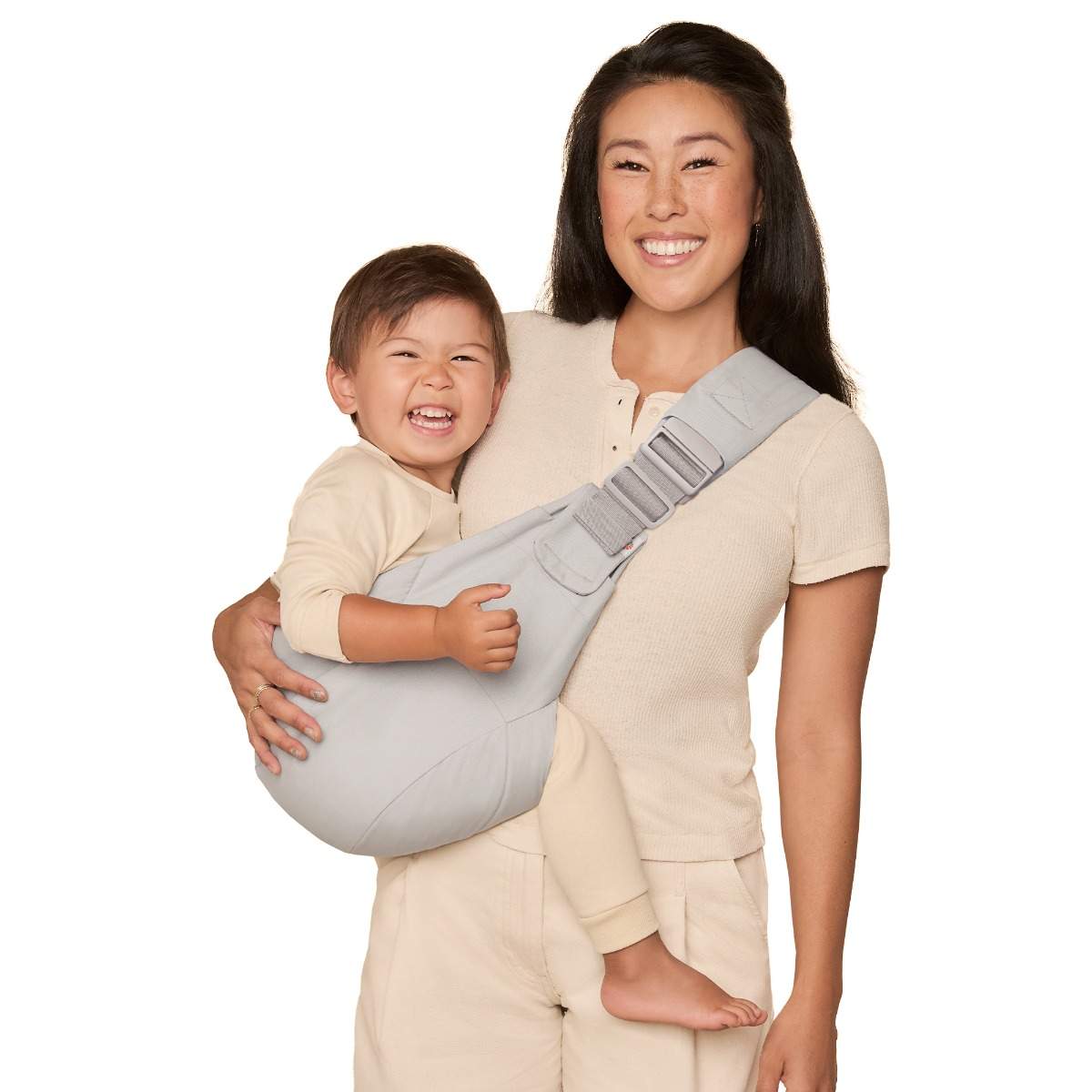 Ergobaby marsupiu Sling Toddler Ergonomic UPSIE 6-48 luni (7,7–20,4 kg) Pearl Grey