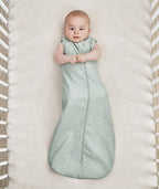ErgoPouch sac de dormit din bumbac organic Jersey 0.2 tog 6-10 kg, 3-12 luni Sage