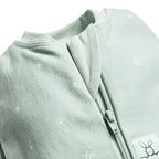 ErgoPouch sac de dormit din bumbac organic Jersey 0.2 tog 6-10 kg, 3-12 luni Sage