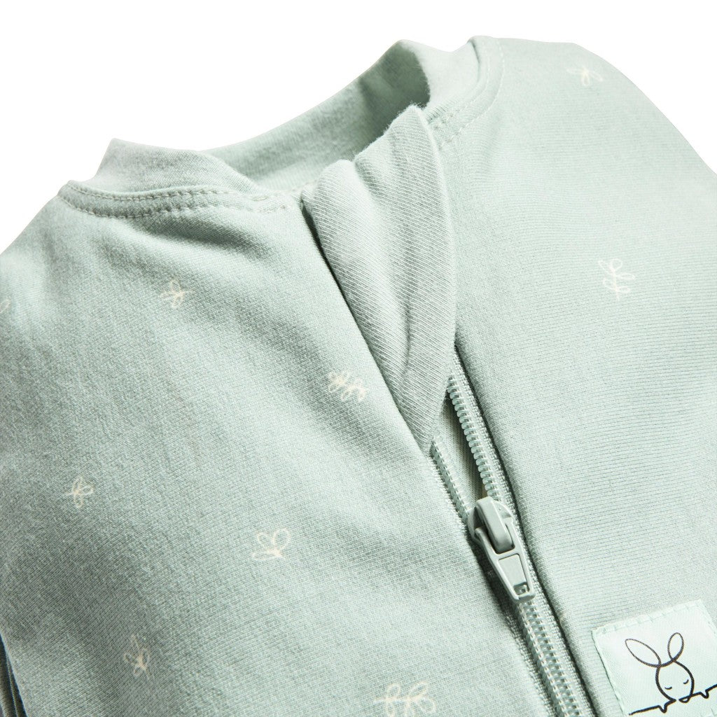 ErgoPouch sac de dormit din bumbac organic Jersey 1 tog 8-14 kg, 8-24 luni Sage