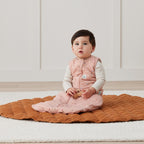 ErgoPouch sac de dormit din bumbac organic Jersey 2.5 tog 6-10 kg, 3-12 luni Daisies
