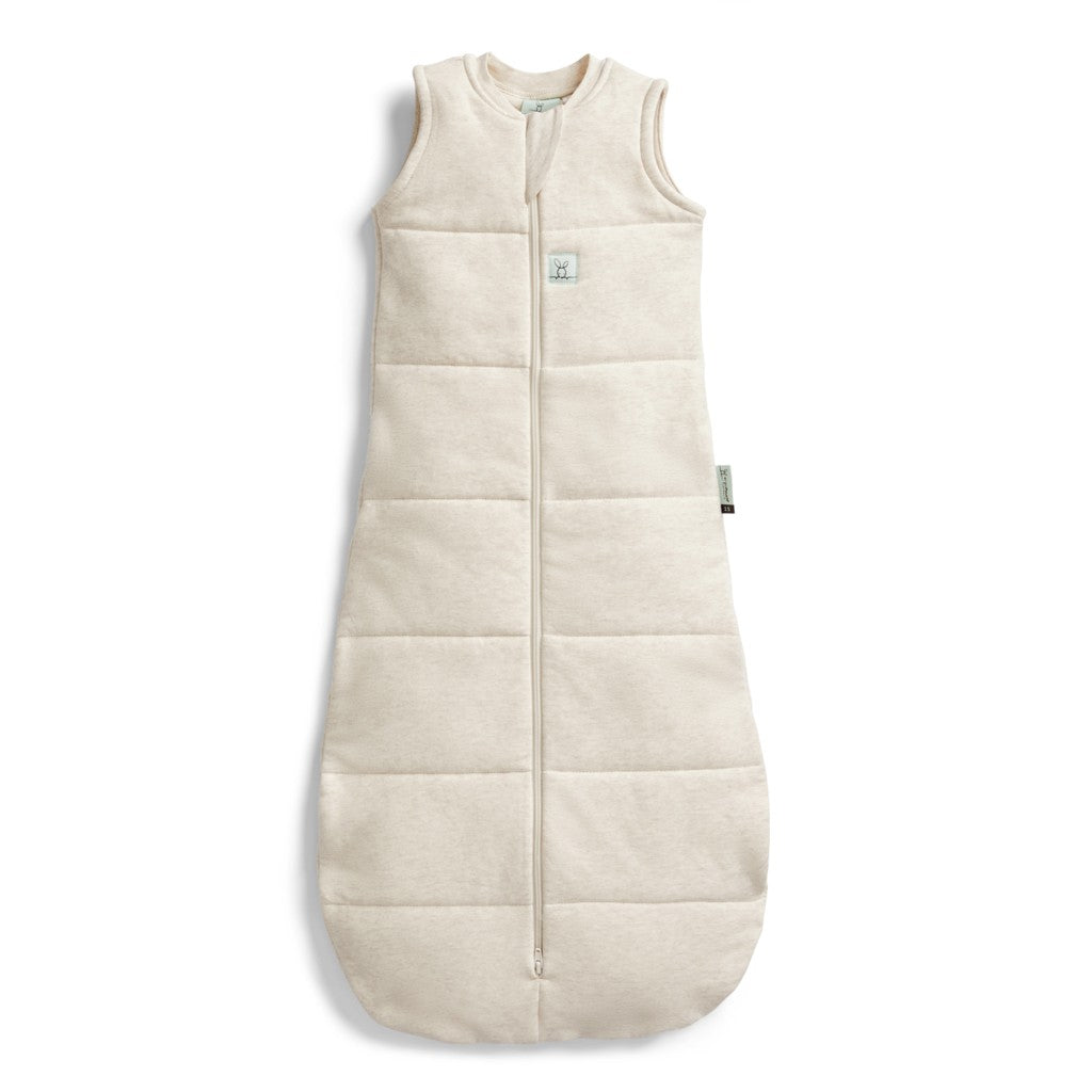 ErgoPouch sac de dormit din bumbac organic Jersey 2.5 tog 8-14 kg, 8-24 luni Oatmeal Marle Imagine principală a produsului