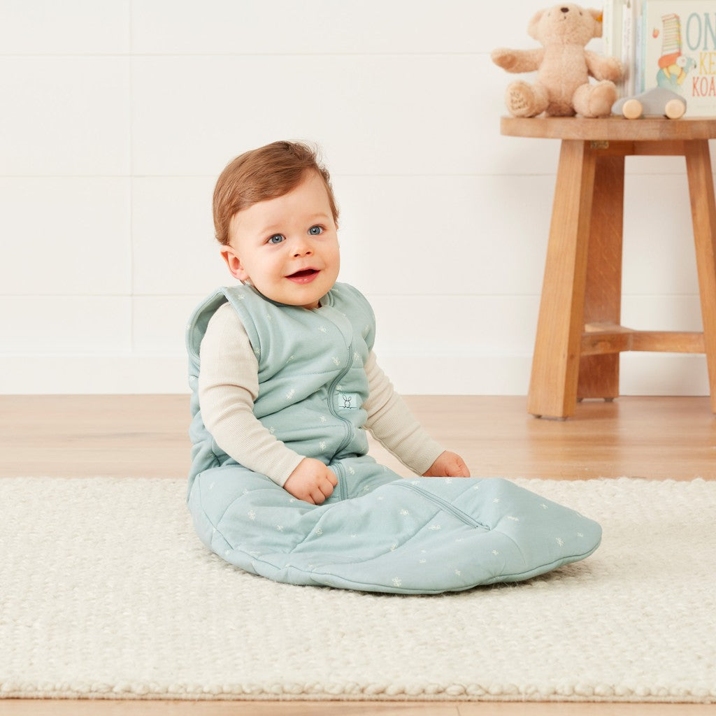 ErgoPouch sac de dormit din bumbac organic Jersey 2.5 tog 8-14 kg, 8-24 luni Sage