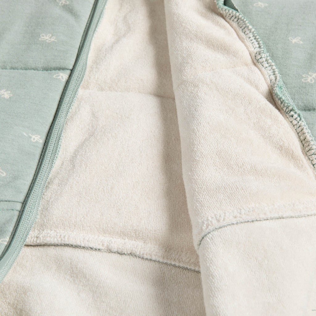 ErgoPouch sac de dormit din bumbac organic Jersey 2.5 tog 8-14 kg, 8-24 luni Sage