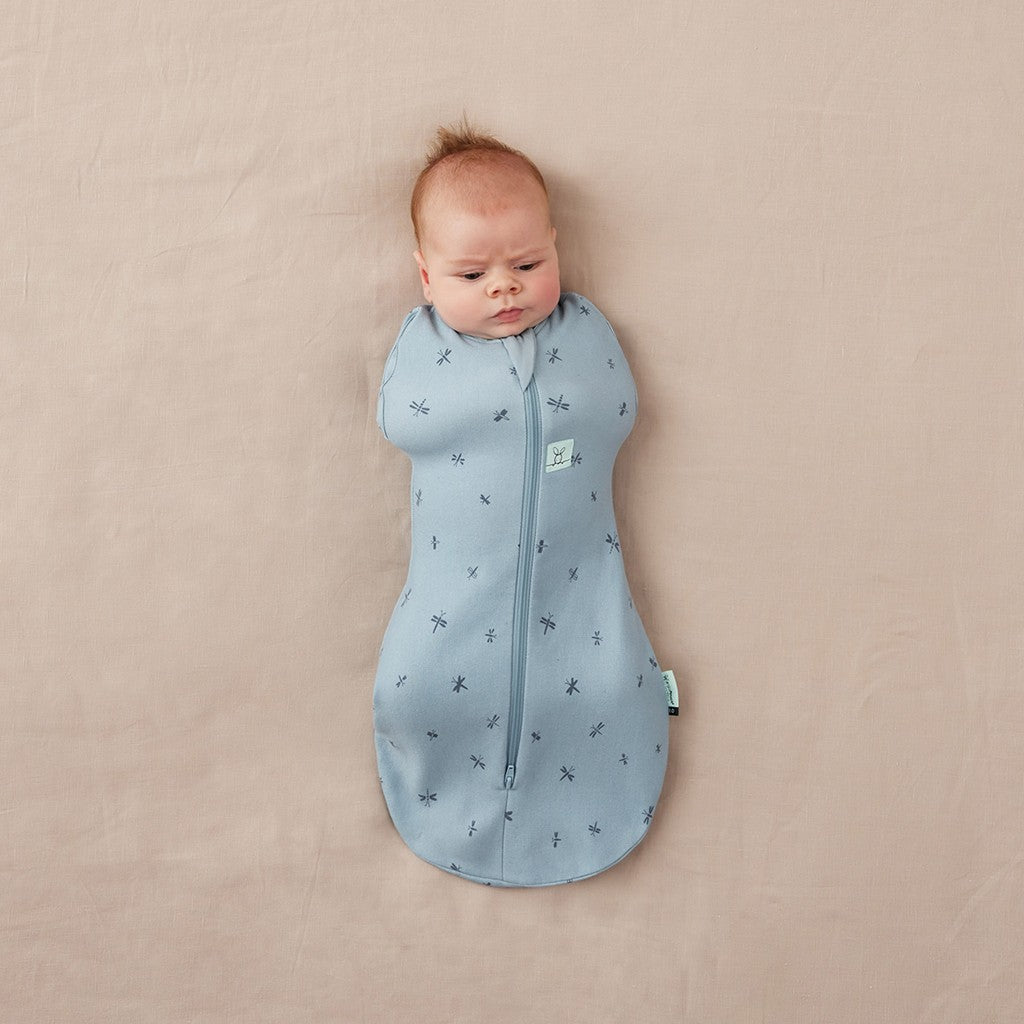ErgoPouch sac de dormit si de infasat 2in1 Cocoon 3-6 kg 0-3 luni 1 Tog Dragonflies
