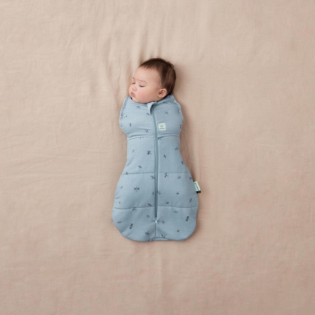 ErgoPouch sac de dormit si de infasat 2in1 Cocoon 3-6 kg 0-3 luni 2,5 Tog Dragonflies