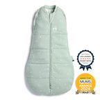 ErgoPouch sac de dormit si de infasat 2in1 Cocoon 3-6 kg 0-3 luni 2,5 Tog Sage