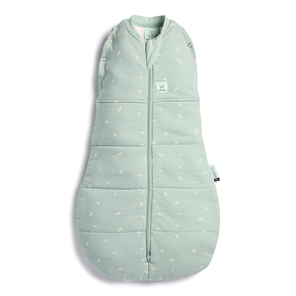 ErgoPouch sac de dormit si de infasat 2in1 Cocoon 3-6 kg 0-3 luni 2,5 Tog Sage Imagine principală a produsului
