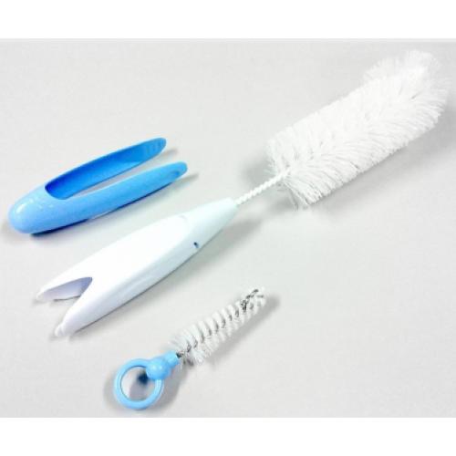 Chicco Set perii pentru biberoane si tetine 0m+