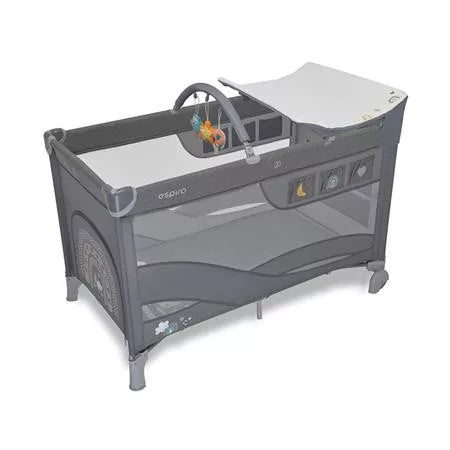 Espiro patut pliabil Dream cu 2 nivele 0m+ Graphite Sketch