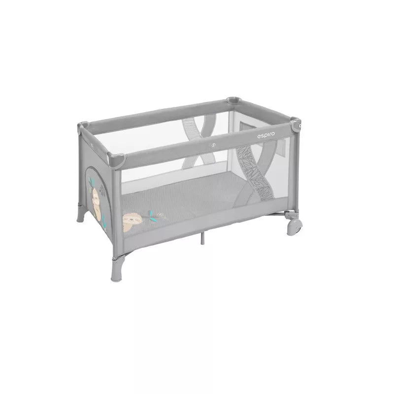 Espiro patut pliabil Simple Fix 6m+ Light Grey Imagine principală a produsului