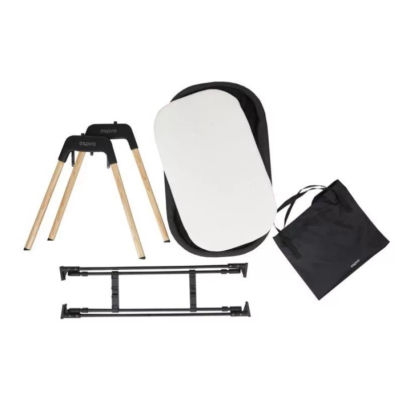 Espiro patut si balansoar 3in1 Tully 0m+ Timber Black