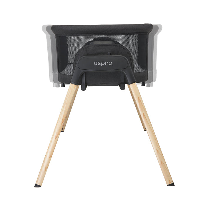 Espiro patut si balansoar 3in1 Tully 0m+ Timber Black