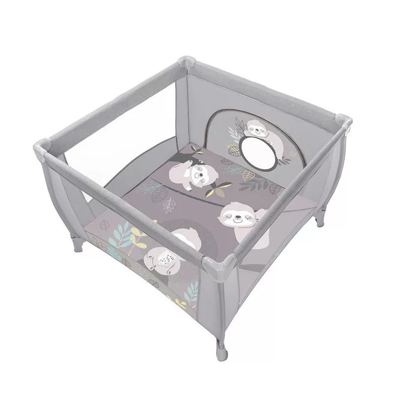 Espiro tarc de joaca Play Up 100x100 cm 6-36 luni Light Grey