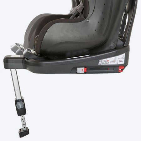 Espiro scaun auto Alpha I-Size cu baza isofix 0-18 kg, Black Imagine secundară a produsului