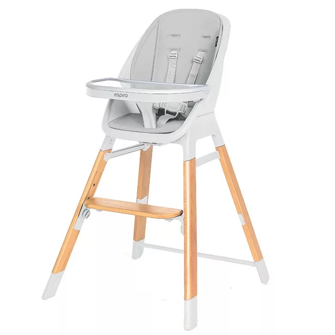 Espiro scaun de masa Sense 4in1 pentru 6m+, White Grey 27 01 Imagine principală a produsului