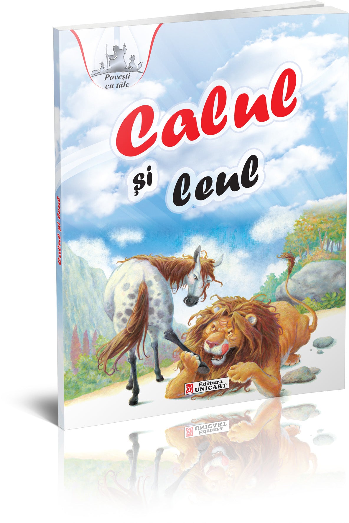 Unicart Povesti cu talc pentru 3ani+  Calul si Leul