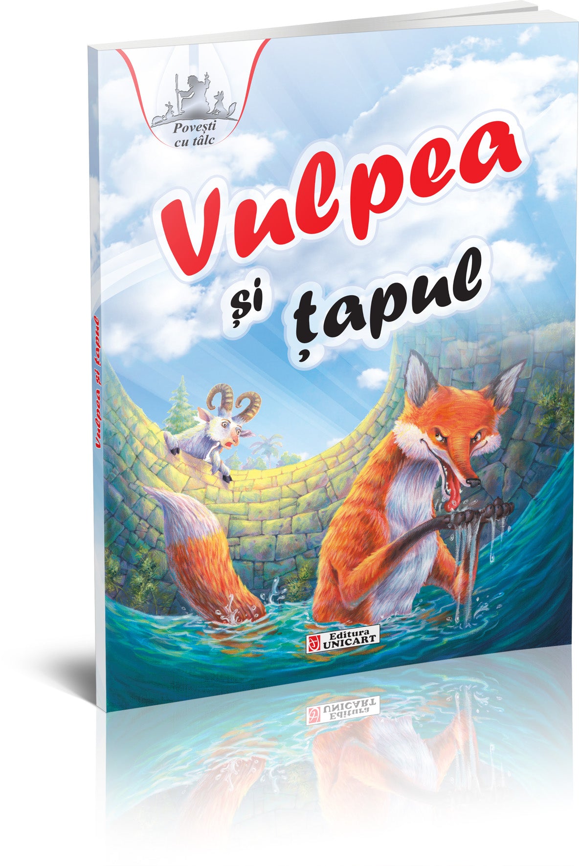 Unicart Povesti cu talc pentru 3ani+ Vulpea si tapul
