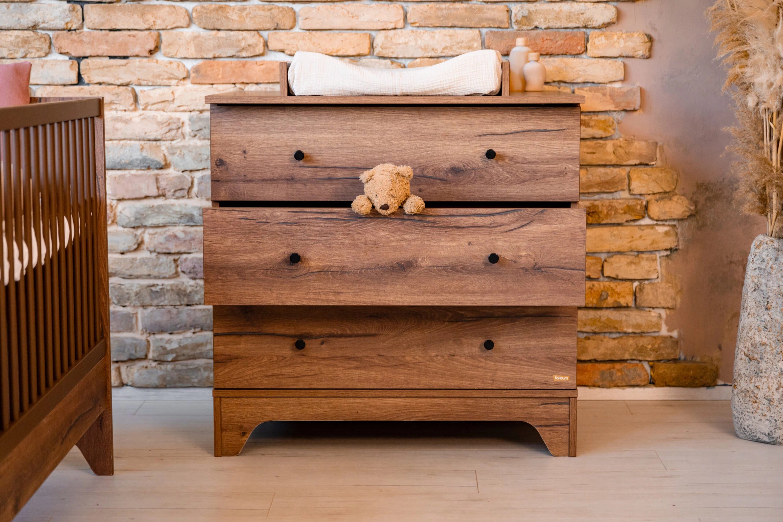 Faktum comoda NEST 86x48x92 cm Walnut
