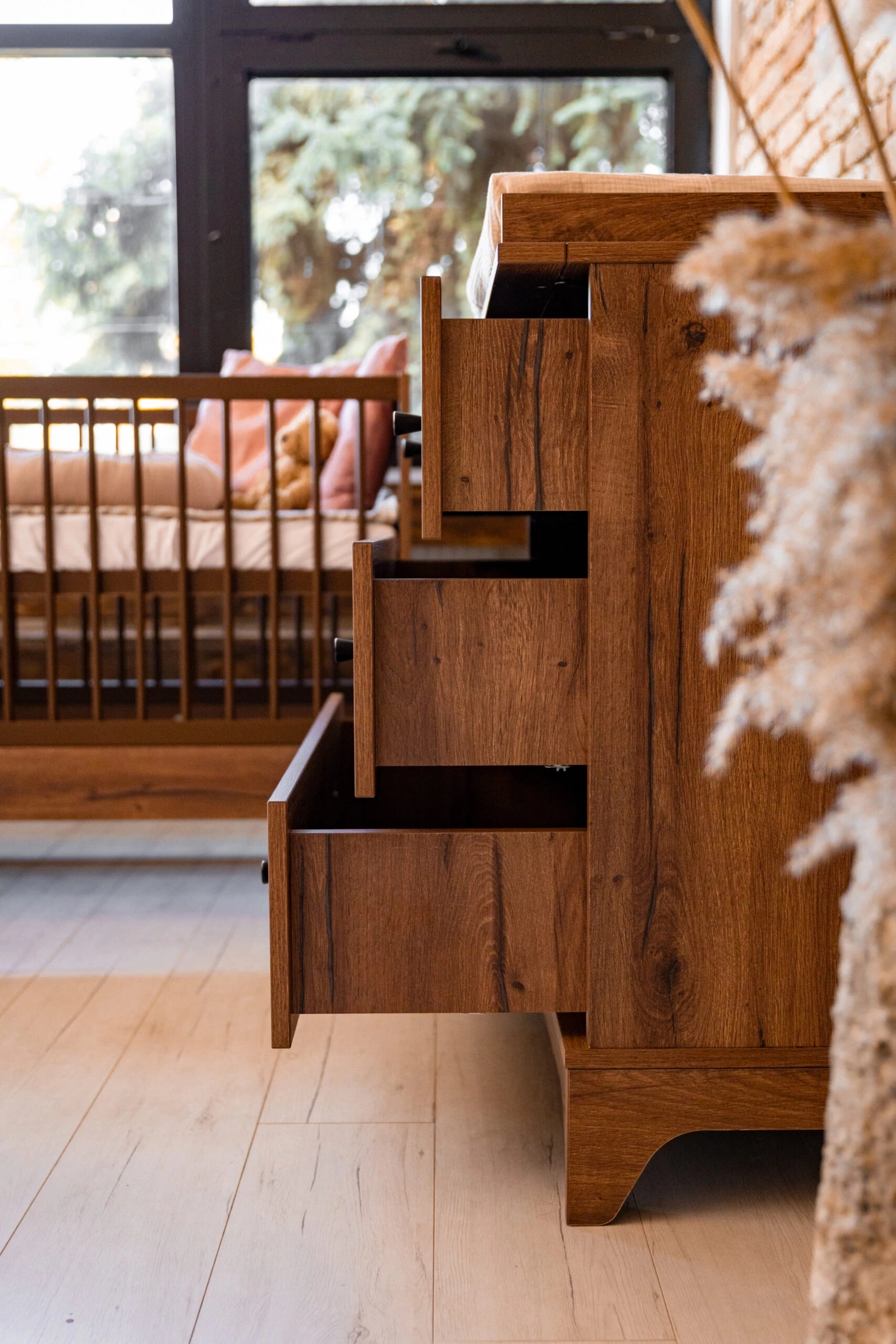 Faktum comoda NEST 86x48x92 cm Walnut