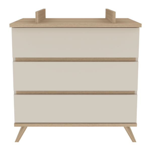 Faktum comoda SIENNA cu extensie pentru schimbat scutece Cahmere Imagine principală a produsului