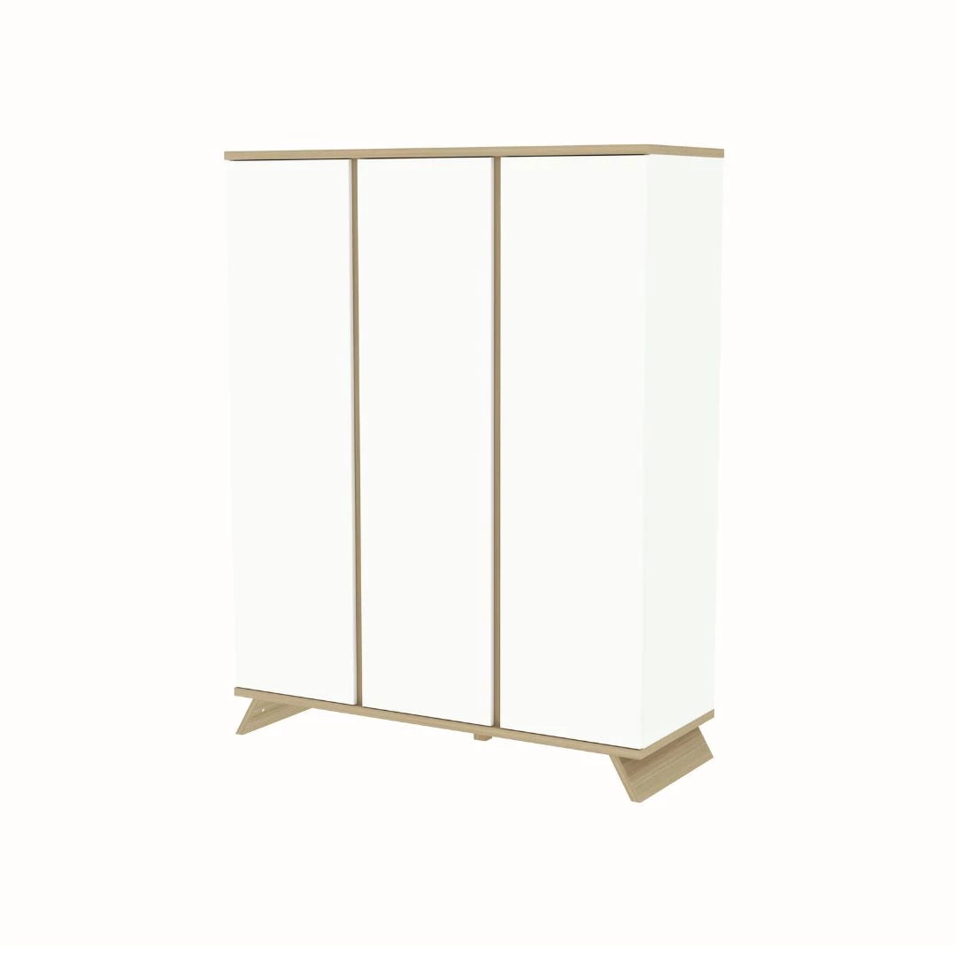 Faktum Dulap cu 3 usi SIENNA White Imagine principală a produsului