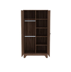 Faktum Dulap cu 2 usi NEST 90x50x177 cm Walnut