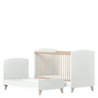 Faktum patut din lemn transformabil COLETTE 140x70 cm White