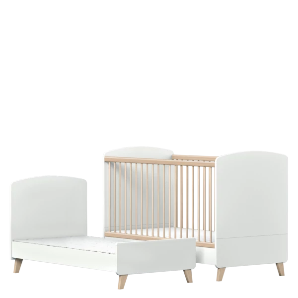 Faktum patut din lemn transformabil COLETTE 140x70 cm White