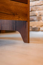 Faktum patut din lemn transformabil NEST 120x60 cm Walnut