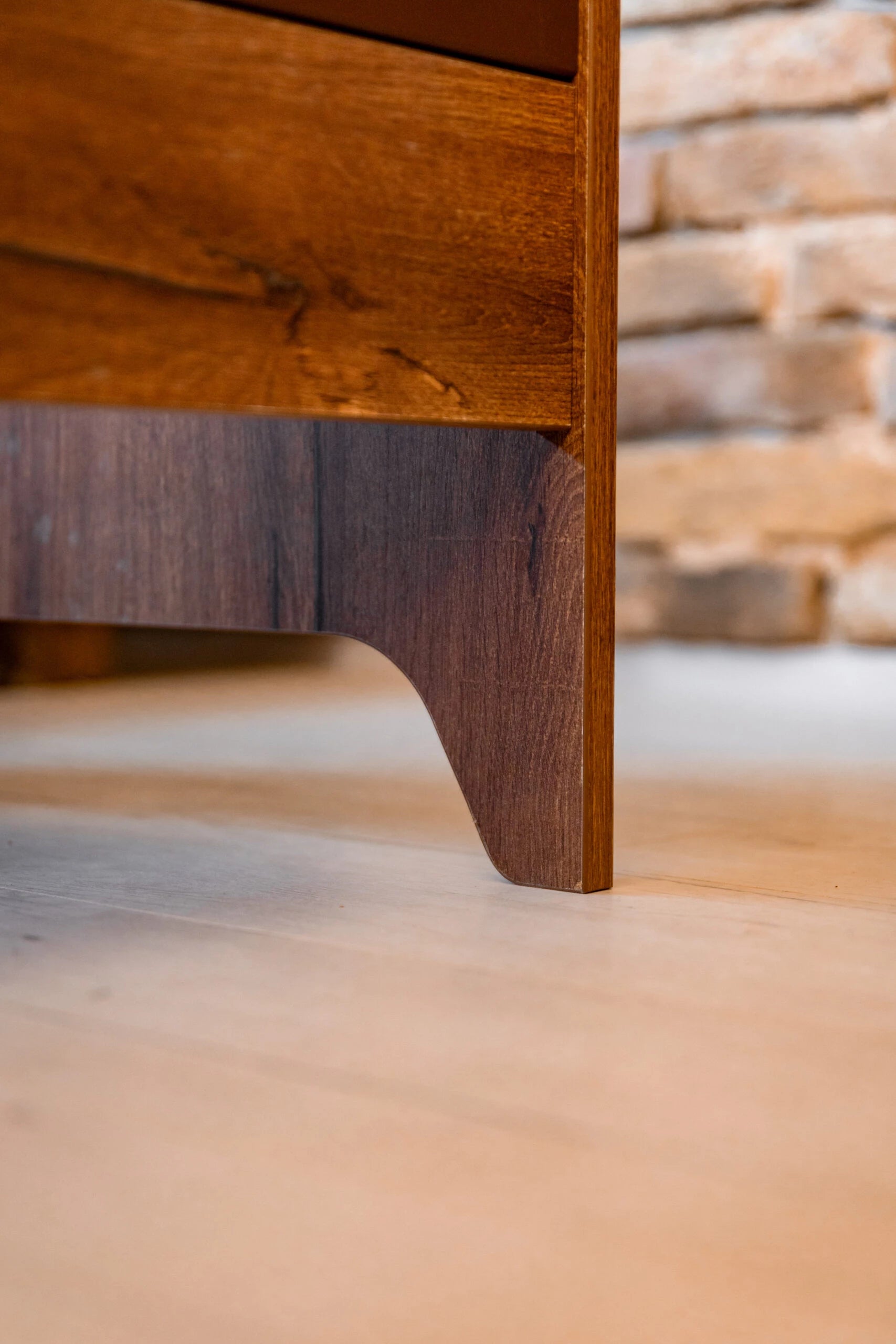 Faktum patut din lemn transformabil NEST 120x60 cm Walnut