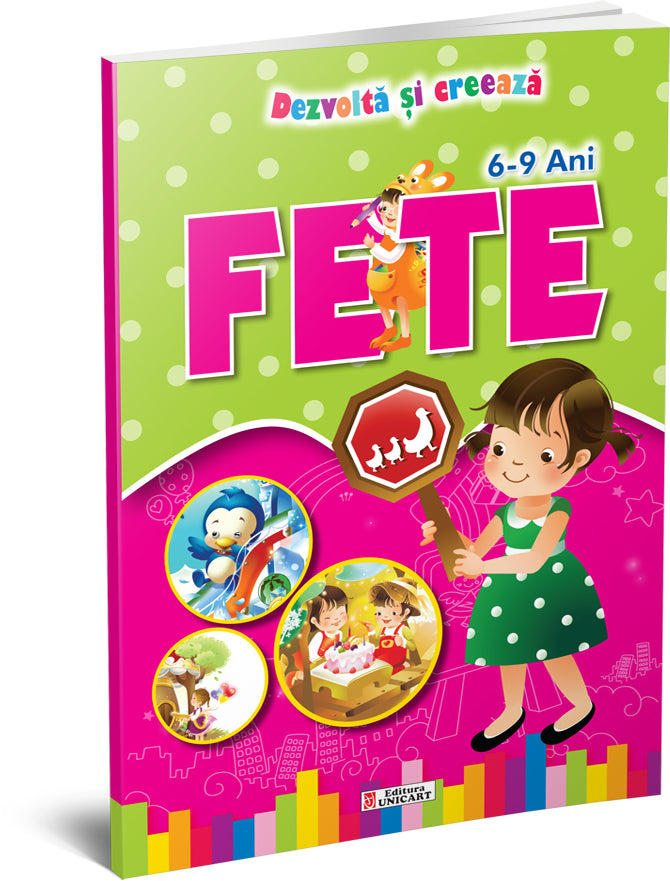 Unicart Dezvolta si creaza pentru 6-9 ani Fete Imagine principală a produsului