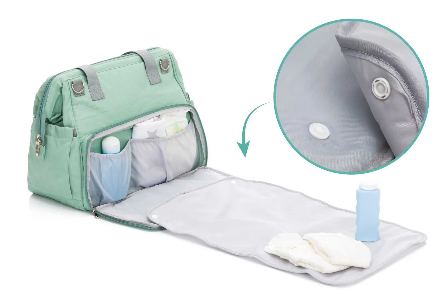 Fillikid geanta mamici SYLT 0m+ Menta