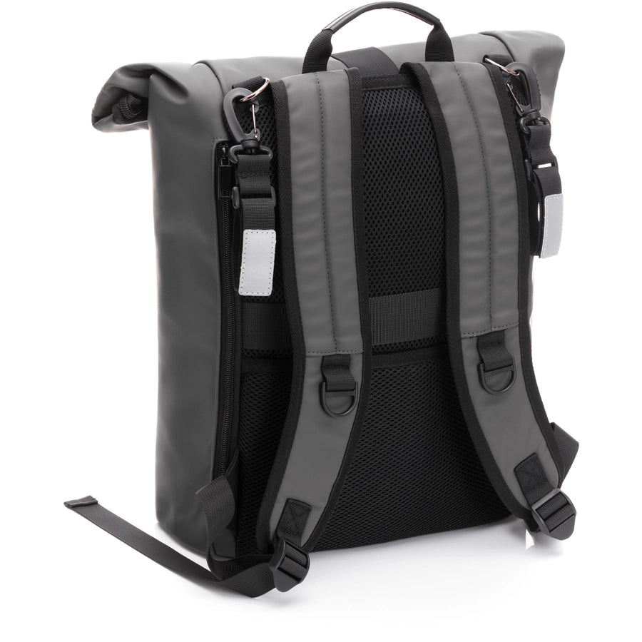 Fillikid geanta mamici tip rucsac de infasat OSLO 0m+ Grey Imagine secundară a produsului