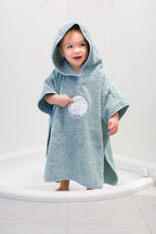 Fillikid poncho frotir cu gluga 59x54 cm 12m+ Urs Polar